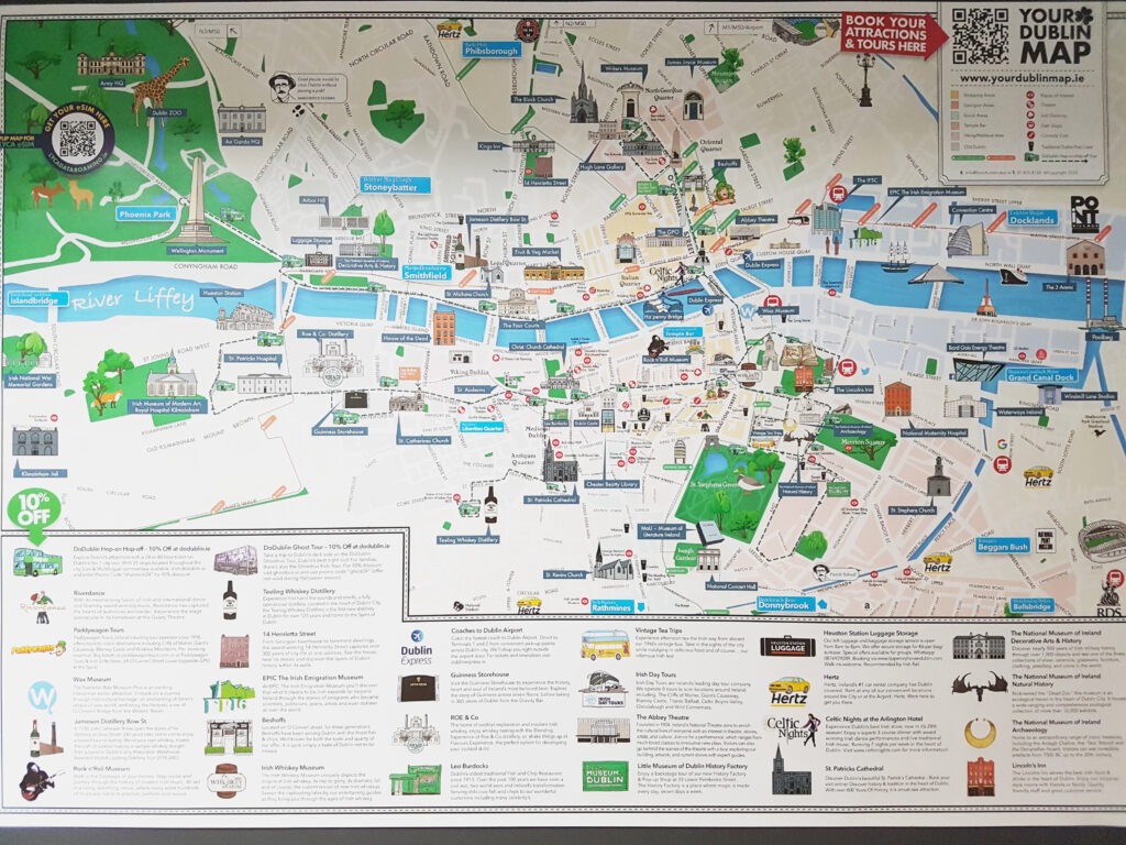 Map of Dublin