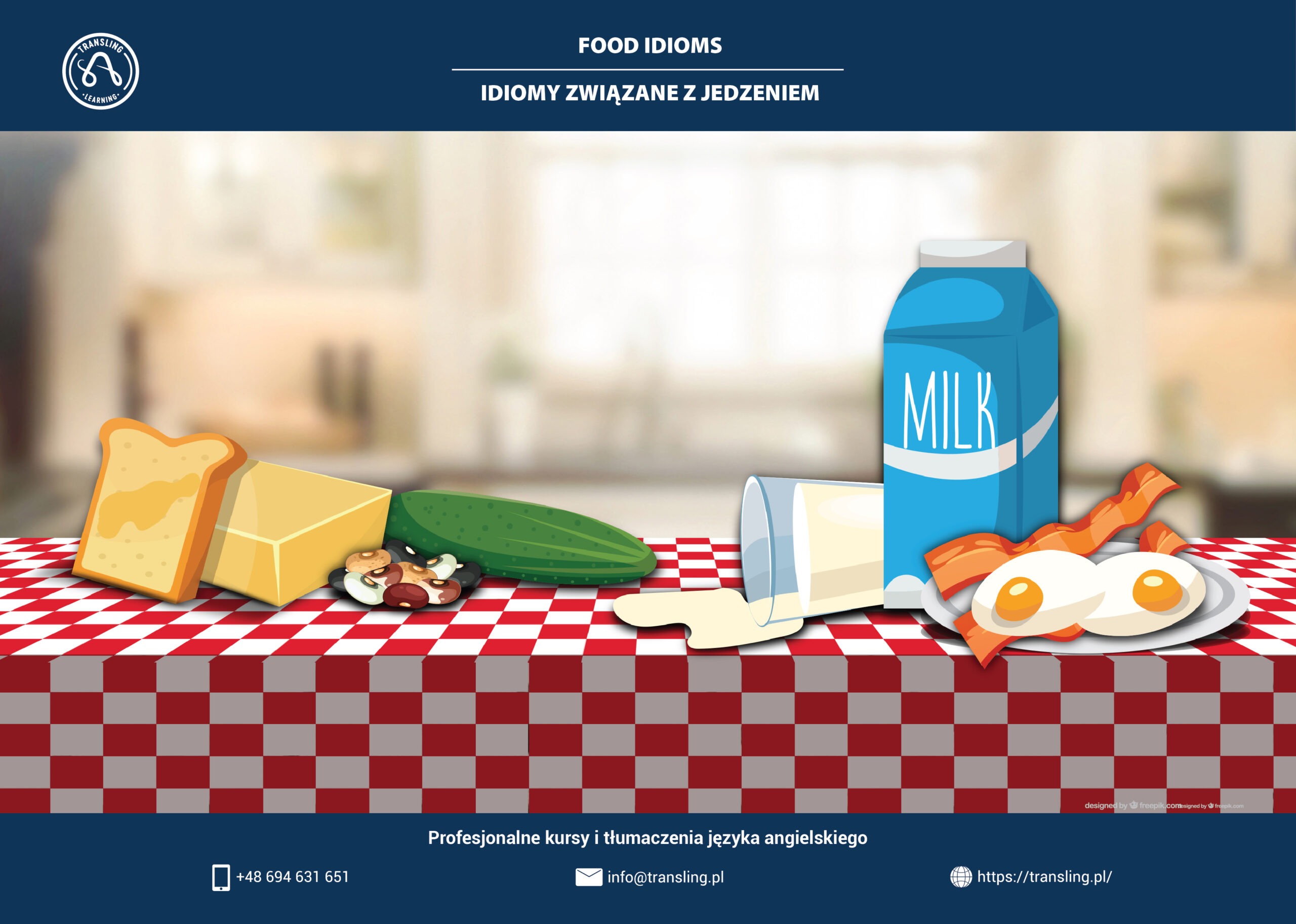 Food idioms, idiomy związane z jedzeniem