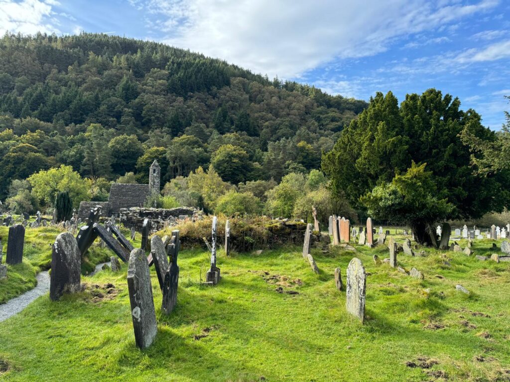 Glendalough, cemetery